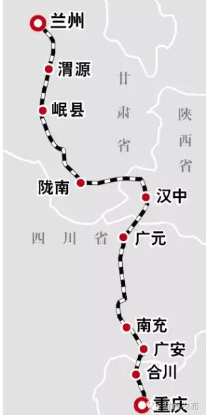 最新!蘭渝鐵路路基工程完成,廣元至重慶北段項目招標(biāo)
