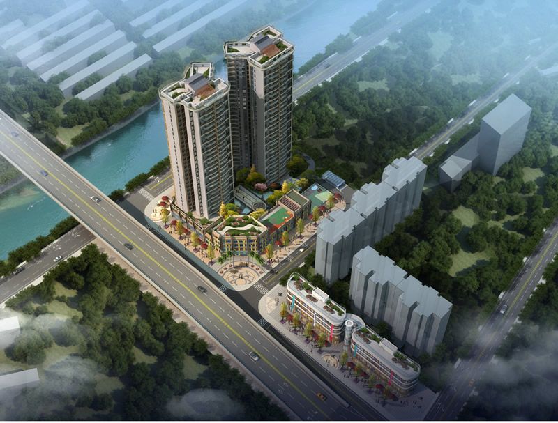 龍江雙子座商住小區