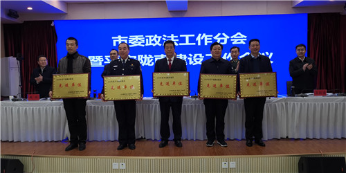 隴南市委政法工作暨平安隴南建設工作會議召開